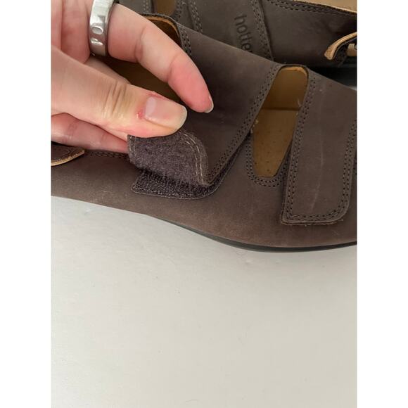 Hotter Comfort Concepts Women's Easy II Sandals Comfort Brown Size 10 (STD) - Picture 5 of 8